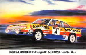 Russell Brookes Rallying with Andrews Heat for Hire Automobile Racing, Race C...