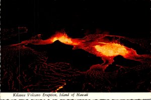 Hawaii Kilauea Volcano Eruption 1983