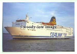 FE1589 - Sealink Stena Ferry - Stena Normandy , built 1982 - postcard