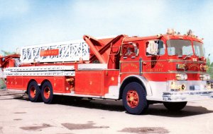 Firetruck - Cambridge, Mass. Fire Dept., Tower #1