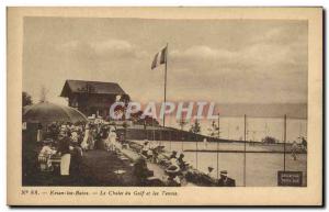 Old Postcard Evian les Bains Le Chalet du Golf and Tennis