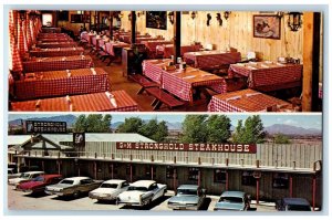 c1960s Dining Parking Lot Stronghold Steakhouse West Benson Arizona AZ Postcard 