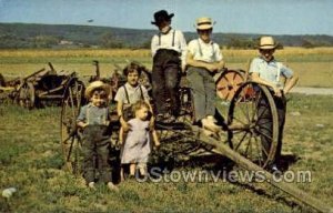 Children Playing - Amish Country, Pennsylvania