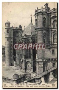 Old Postcard Saint Germain en Laye west and Tours Chapel