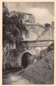 Czech Republic Tocnik Castle Gate Entrance View Antique Postcard J77347