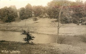 RPPC Postcard Spring Valley Park Kansas City MO, North American Post Card Co