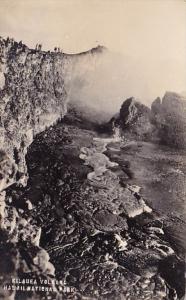 Kilauea Volcano Hawaii National Park Real Photo