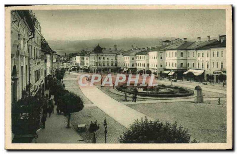 Postcard Old Basnka Bystrica Hlavne namestie