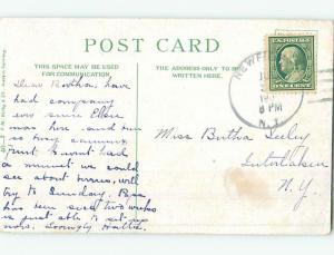 Divided-Back HIGH SCHOOL Geneva New York NY k0601