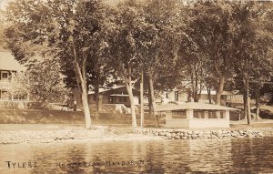 PC1/ Henderson Harbor New York RPPC Postcard c1910 Tyler's Cottage 194