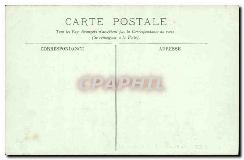 Postcard Old Nice Cascade Public Garden