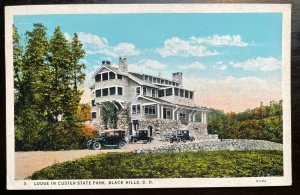 Vintage Postcard 1915-1930 Custer State Park Lodge Black Hills South Dakota (SD)