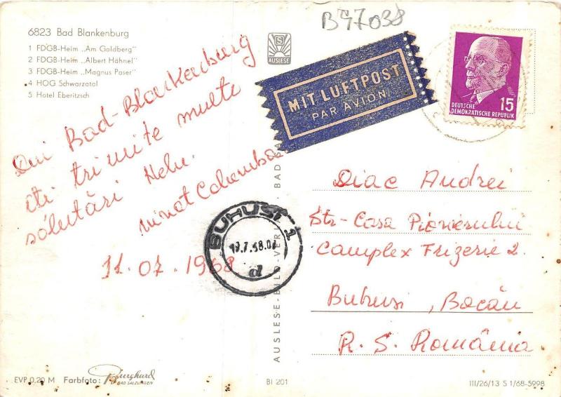 B47038 Bad Blankenburg     germany