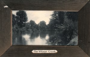 Vintage Postcard 1907 View of the Village Creek Detroit Michigan MI