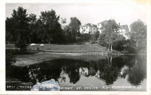 Canada - Quebec, St Jovite. Gray Rocks Inn, Lake Ouimet    *RPPC