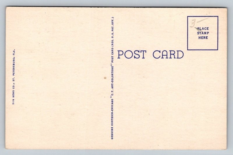 First Methodist  Clearwater   Florida   Postcard