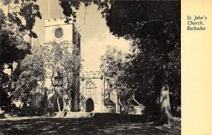 St. John's Church Barbados West Indies Unused 