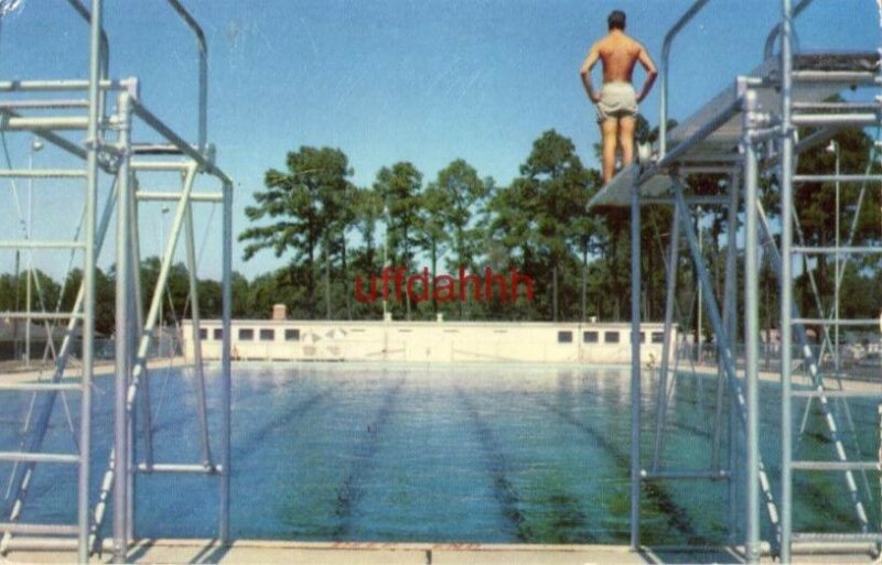 KEESLER AIR FORCE BASE, BILOXI, MS. Electronics Training Center 1953 Aimens pool