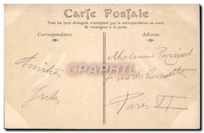 Old Postcard Dijon Vue Generale Taking the & # 39Eglise Saint Michel