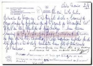 Modern Postcard St Julien des Landes La Garangeoire camping