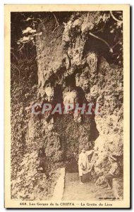 Old Postcard Gorges Chiffa The Lion Cave