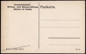 Germany WWI Feldpost Service Illustration Patriotic Card 77316