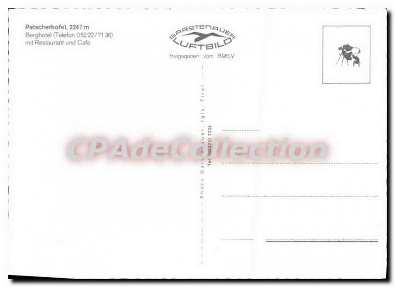 Postcard Modern Berghotel Patscherkofel