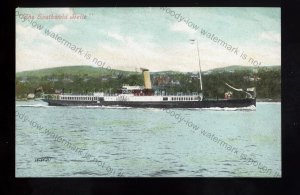 F3042 - Paddle Steamer - The Southwold Belle - postcard