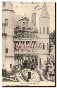 Troyes Old Postcard Hotel Vauluisant