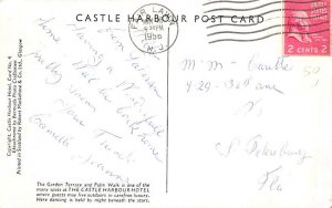 The Castle Harbour Hotel Gardens Bermuda Postcard