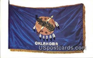 State Flag, OK Postcard      ;      State Flag, Oklahoma
