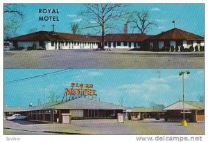 Royal Motel, Plaza Motel, Dayton, Ohio, 40-60´s