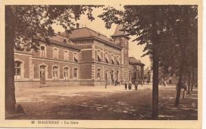 BF11535 haguenau la gare france front/back image