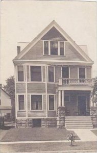 Beautiful Old House Real Photo RPPC