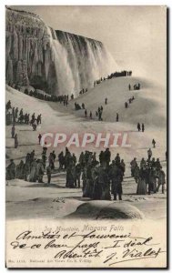 Postcard Old Mountan Canada Niagara Falls