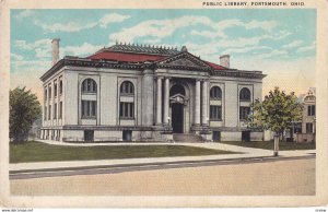 PORTSMOUTH, Ohio, 1910-1930s; Public Library