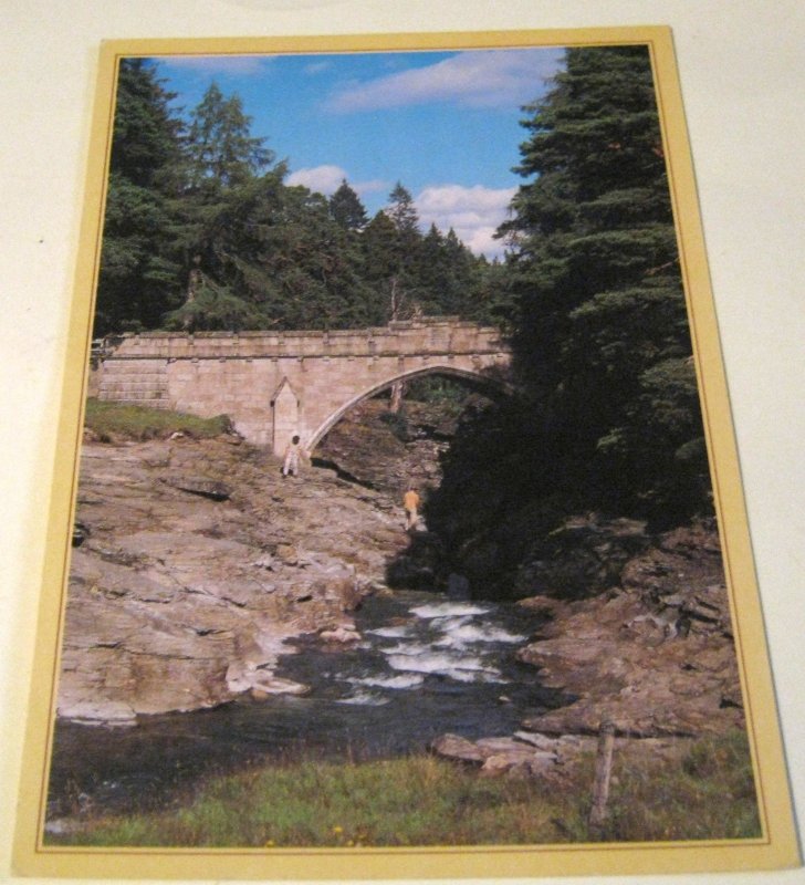 Scotland Linn of Dee and the River PAB01102 DRG J Arthur Dixon - posted 1988