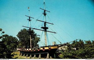 Pennsylvania Erie Flagship Niagara Resting Near The Foot Of State Street