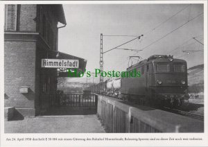 German Railway Postcard-Deutscher Zug,Lokomotive,Eisenbahn (Modern repro)RR19687