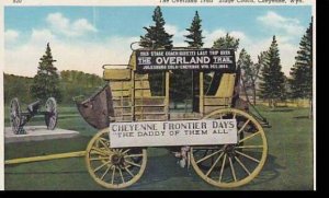 Wyoming Cheyenne The Overland Trail Stage Coach