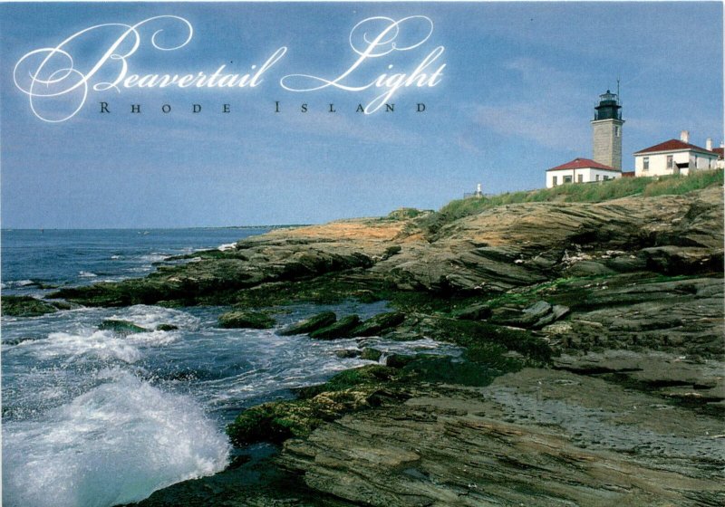 Beavertail Light Postcard - U.S. Design, Limited Edition