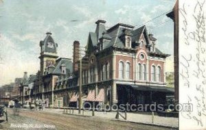 Union Station, Kansas City, MO, Missouri, USA Train Railroad Station Depot 1910 