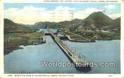 Pedro Miguel Locks Panama Canal Panama 1936 