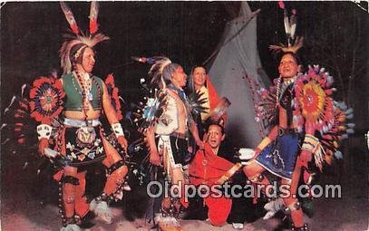 Ben Marcus & his Taos War Dancers Color Photo Manley, Western Ways 1952 