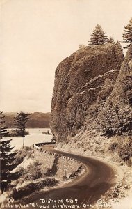 Bishops Cap real photo - Columbia River Highway, Oregon OR  