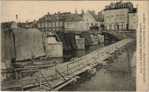 CPA Guerre SOISSONS Passerelle des Anglais (151911)