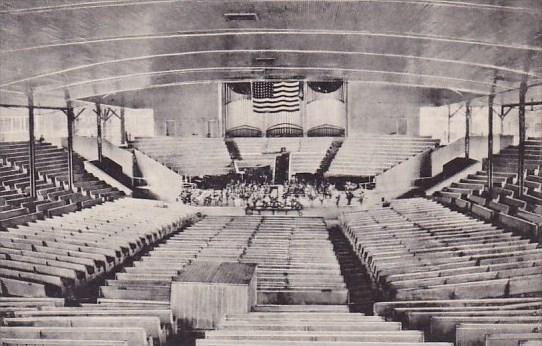 New York Chautauqua The Amphitheatre On Lake Chautauqua Albertype