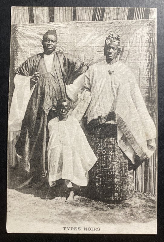 Mint French Africa Real Picture Postcard RPPC Natives Black Types 