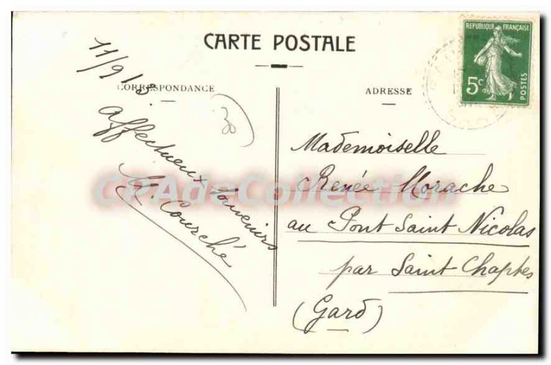 Postcard Old Saint Andre De Valborgne Region Of Fares And The Semoutant
