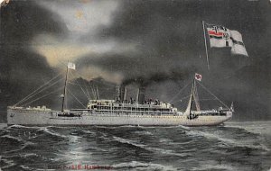 Hamburg Hamburg-American Line Ship 